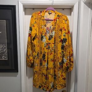 Floral Yellow Dress